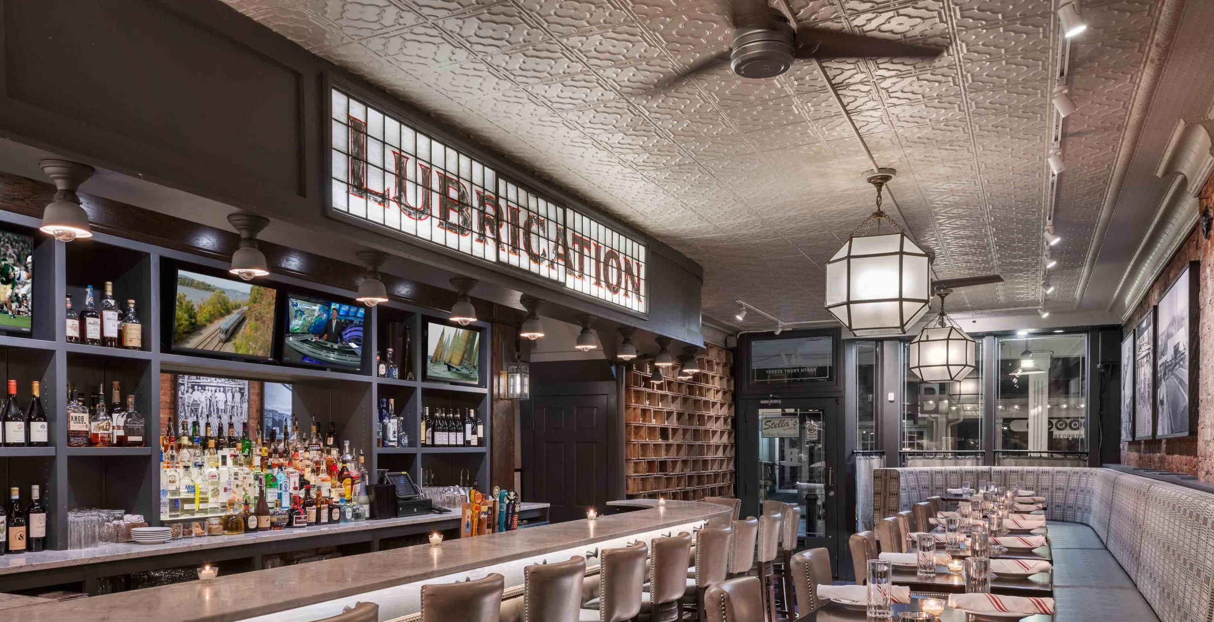Interior of Brickmen Kitchen and Bar