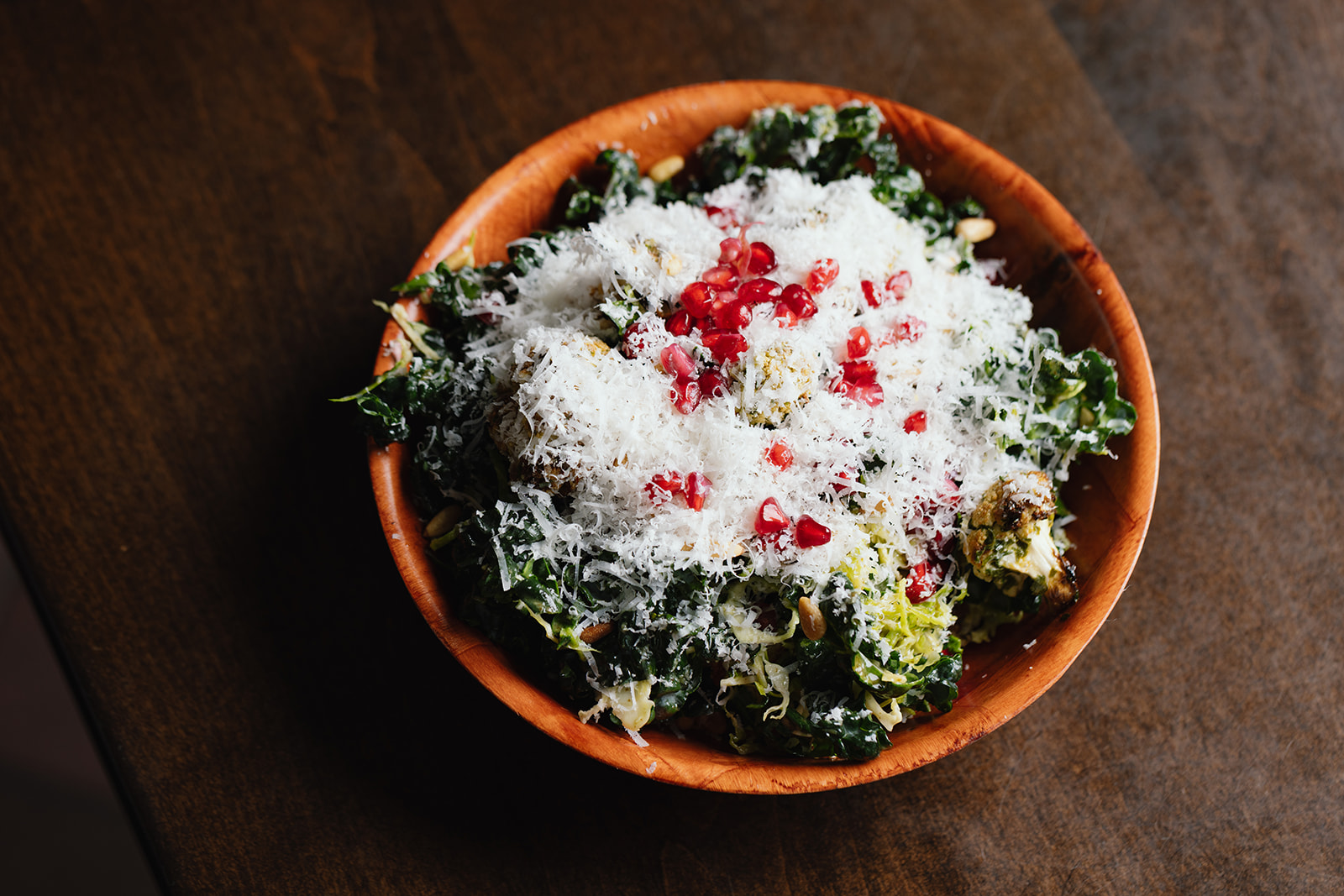 Kale brussel salad